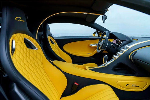Bugatti Chiron Interior Design