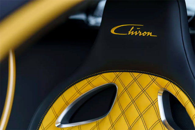 Bugatti Chiron Seat