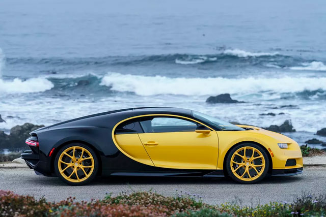 First Bugatti Chiron