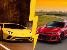 2017 Camaro ZL1 Vs Lamborghini Aventador S
