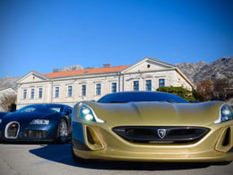 Bugatti Veyron v Rimac Concept One