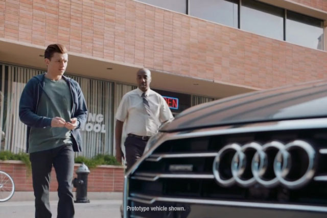 2018 Audi A8 previewed in Spider-Man: Homecoming