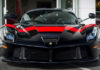 Owner Picks Up Stunning Black And Red Ferrari LaFerrari