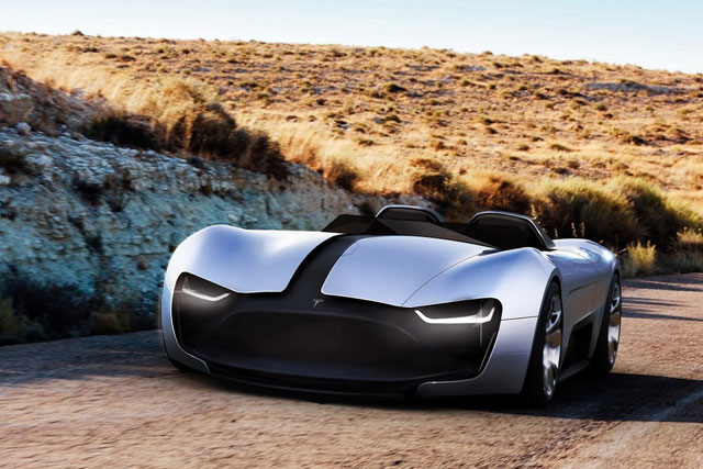 Tesla Roadster Y