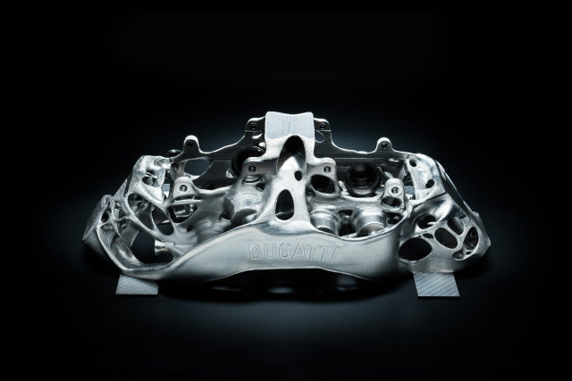 3D Printed Titanium Brake Calipers