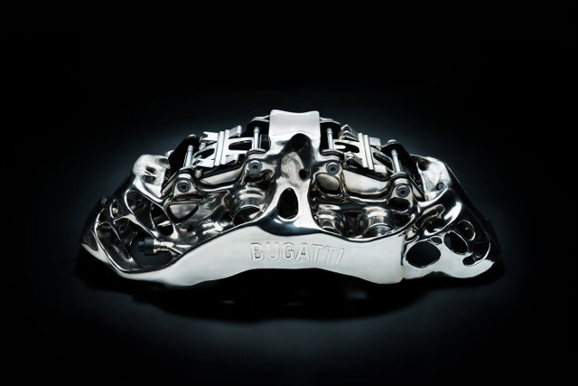 Bugatti Creates First 3D Printed Brake Caliper