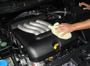 Clean Car Engine