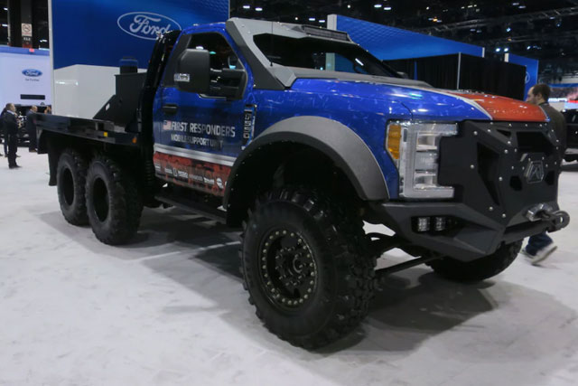 2018 Ford F-550 Skeeter Brush Truck