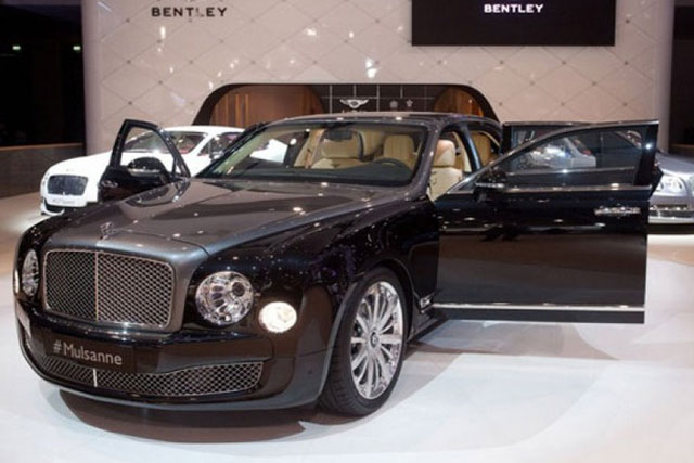 Bentley Mulliner Division with armor from Mulsanne