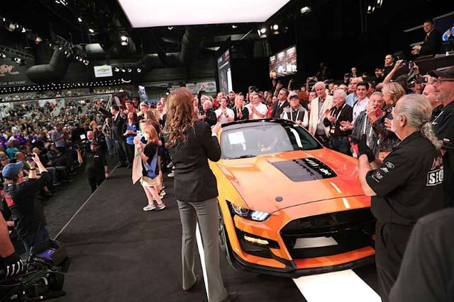 Ford Mustang Shelby GT500 and The $1.1 Million Charity Bid