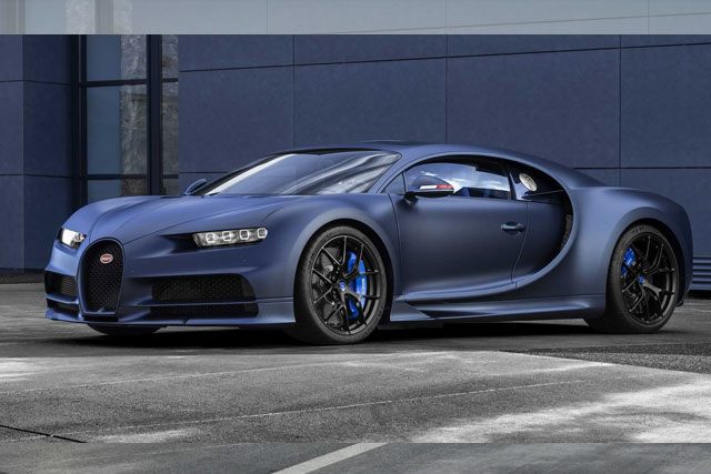 Bugatti Chiron Sport 110 and Bugatti