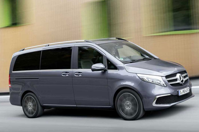 Mercedes V-class Facelift