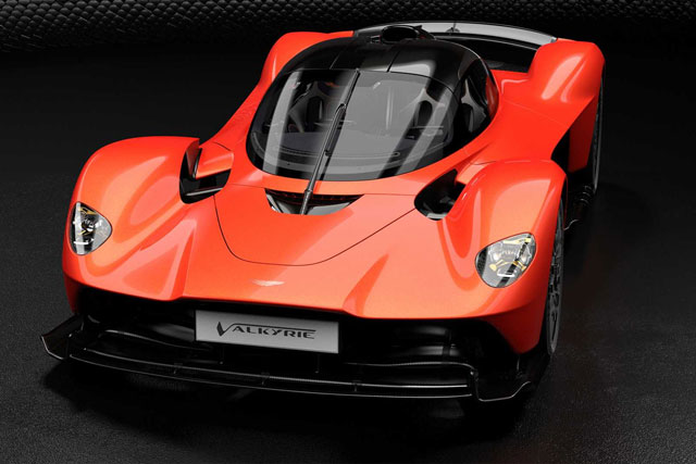 Aston Martin Valkyrie Packs 1,160 HP, Revs to 11,100 RPM