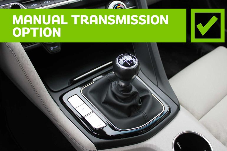 Manual Transmission Option