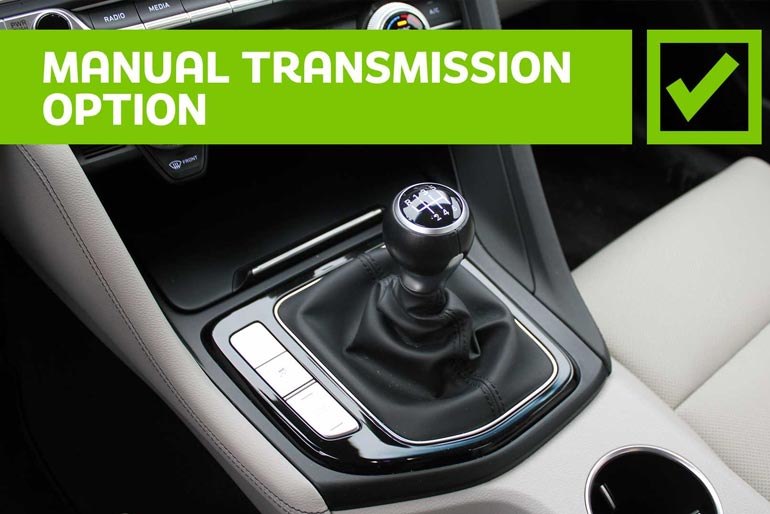 Manual Transmission Option