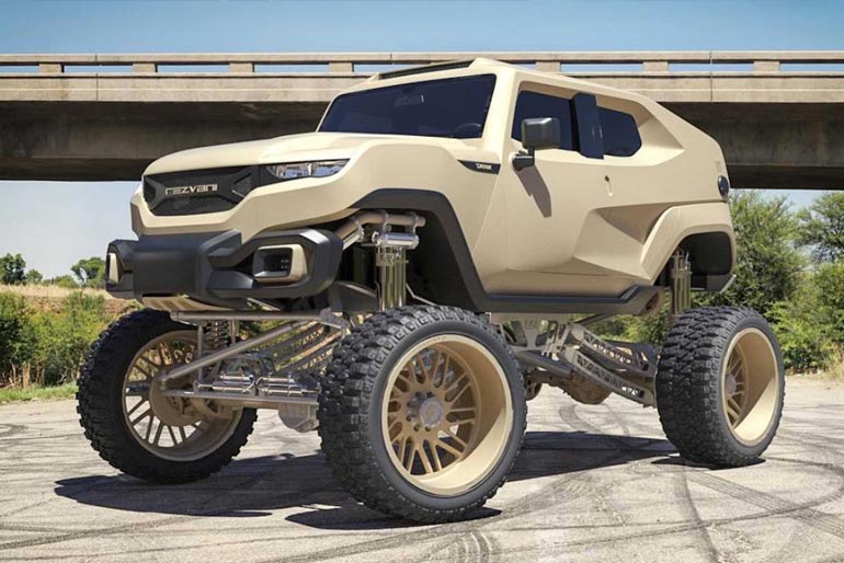 Rezvani Tank Gets An Uplifting Through Forgiato Wheels