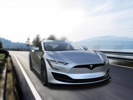 Tesla Model S Renders