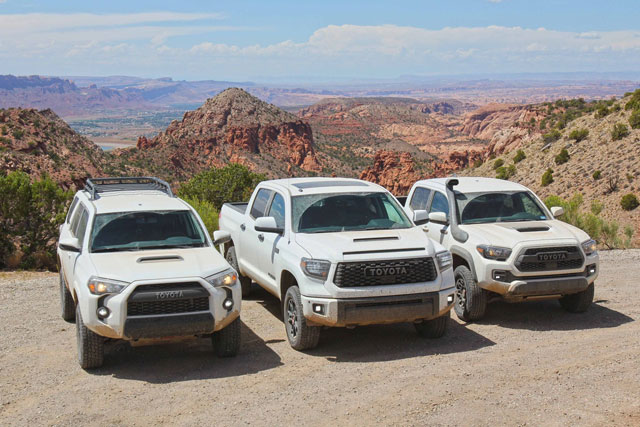 Toyota Tacoma, Tundra and 4Runner