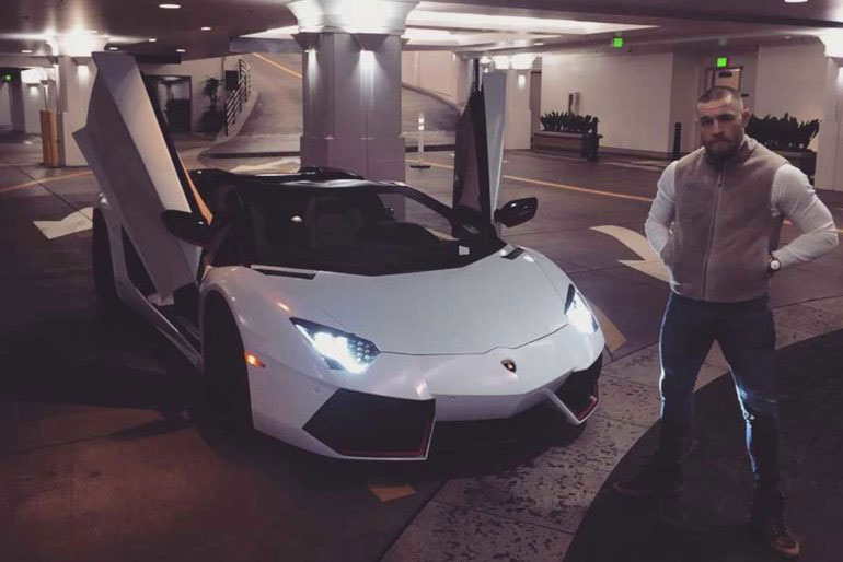 Conor McGregor Lamborghini Aventador Roadster