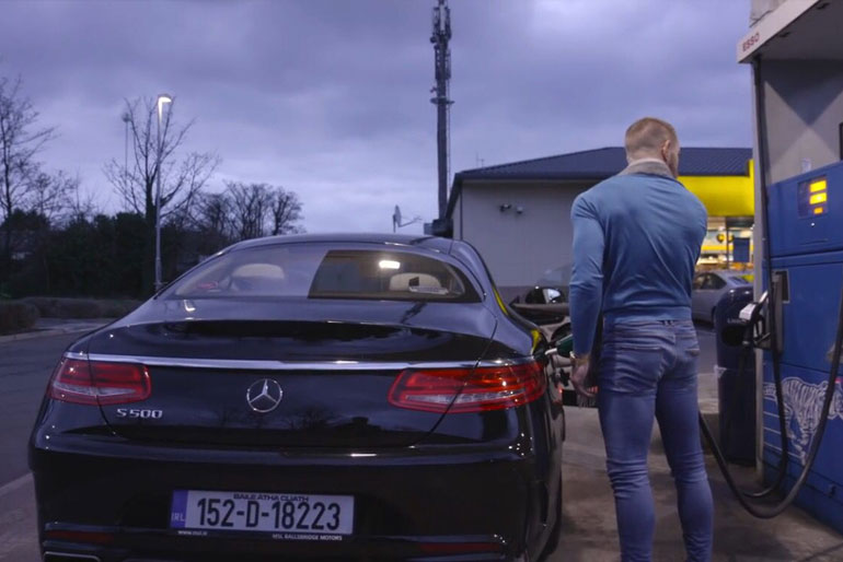 Conor McGregor Mercedes Benz S550 Coupe