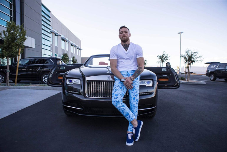 Conor McGregor Rolls-Royce Dawn