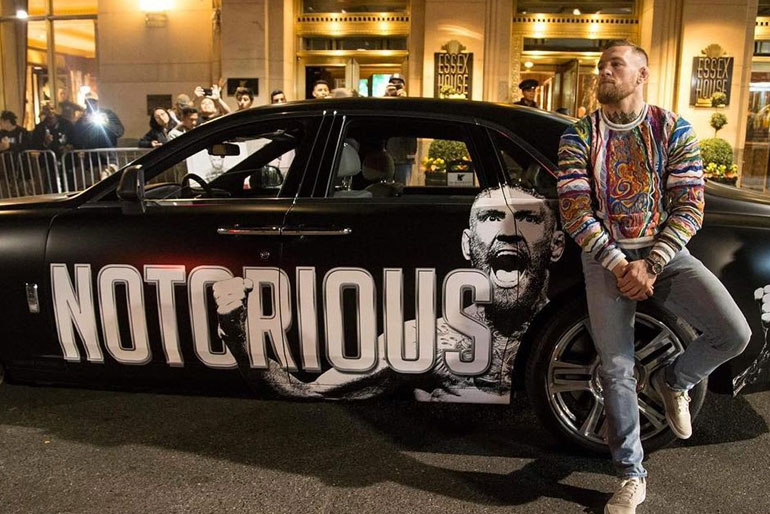 Conor McGregor Rolls-Royce Ghost