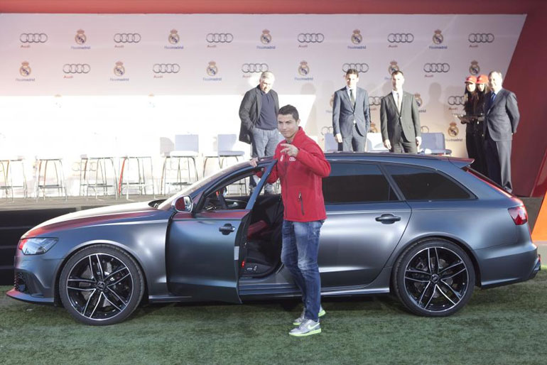 Cristiano Ronaldo Audi RS6