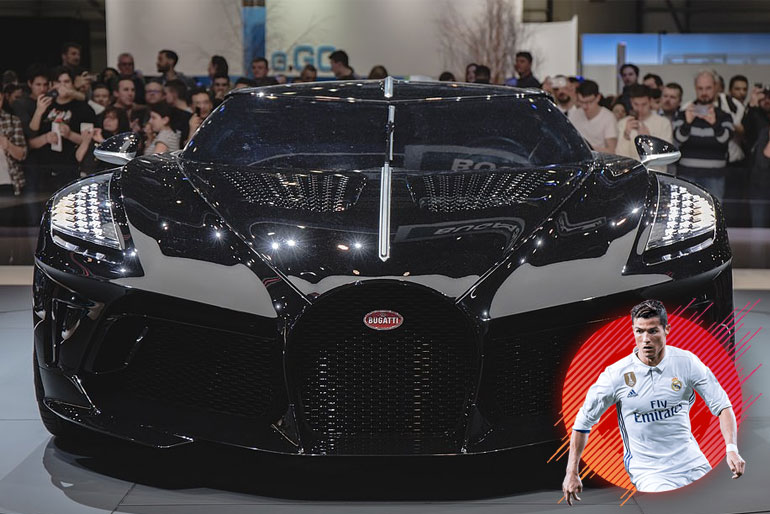 Cristiano Ronaldo Bugatti La Voiture Noire