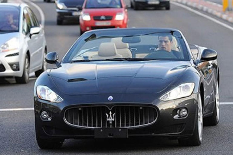 Cristiano Ronaldo Maserati GranCabrio