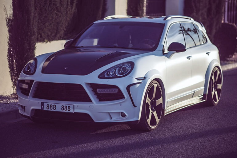 Cristiano Ronaldo Porsche Cayenne Turbo