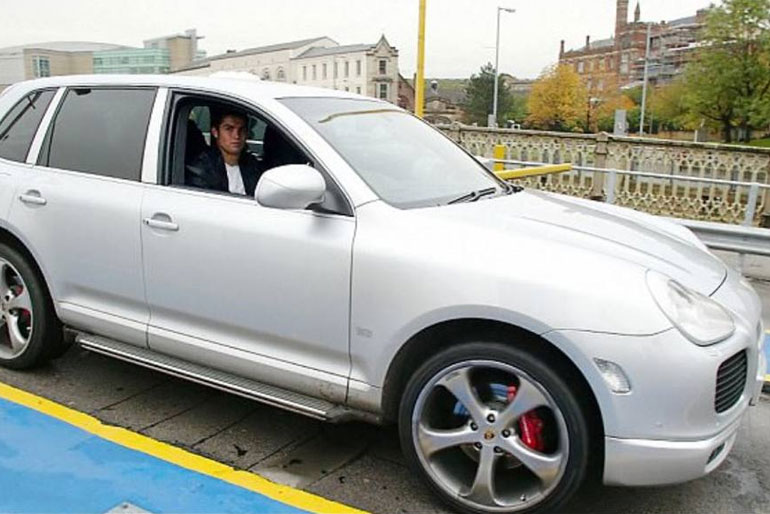 Cristiano Ronaldo Porsche Cayenne