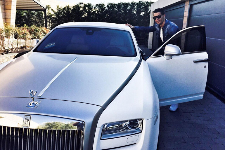 Cristiano Ronaldo Rolls-Royce Phantom