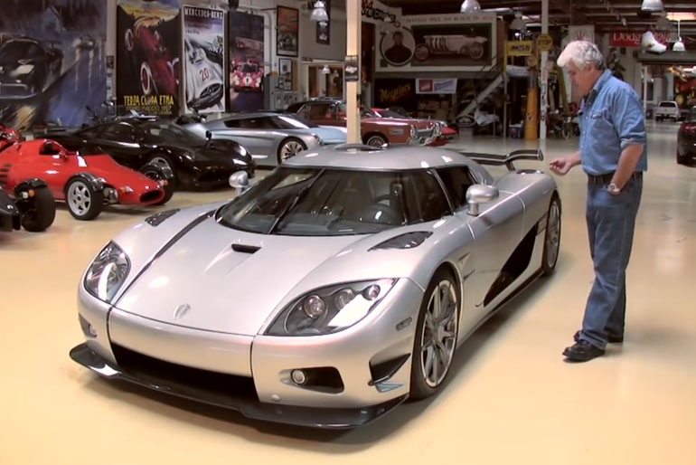 Jay Leno Koenigsegg CCXR Trevita