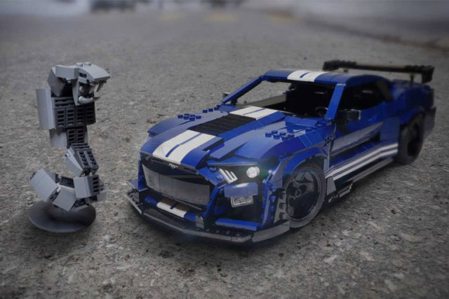 Lego Fan Builds Amazing 2020 Ford Shelby GT500