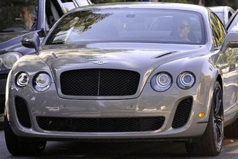 David Beckham Bentley Continental GT Super Sports