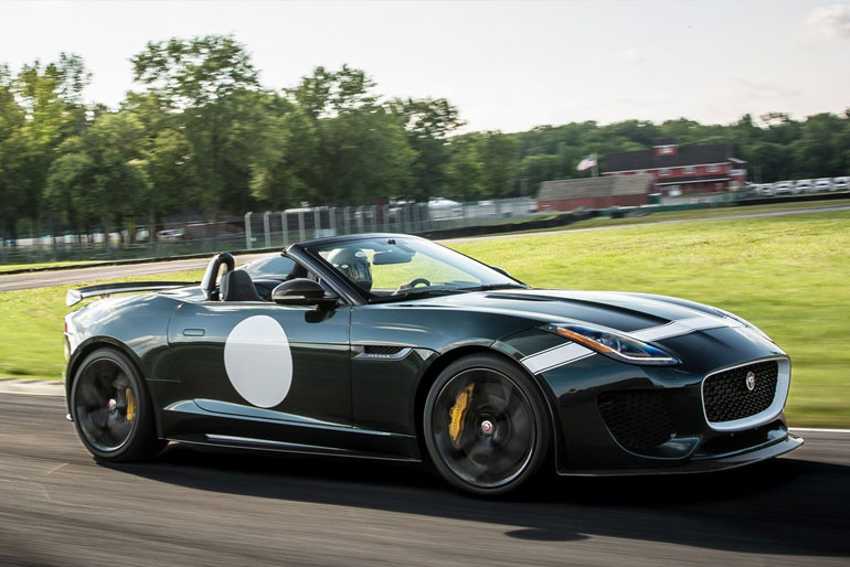 David Beckham Jaguar F-Type Project 7