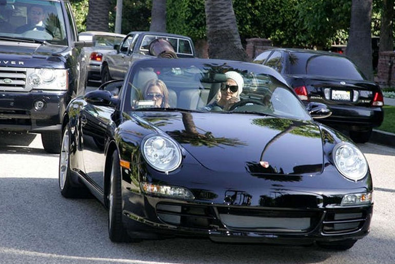 David Beckham Porsche 911 Turbo Cabriolet