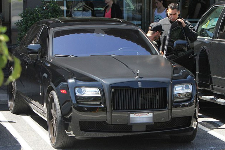 David Beckham Rolls-Royce Ghost