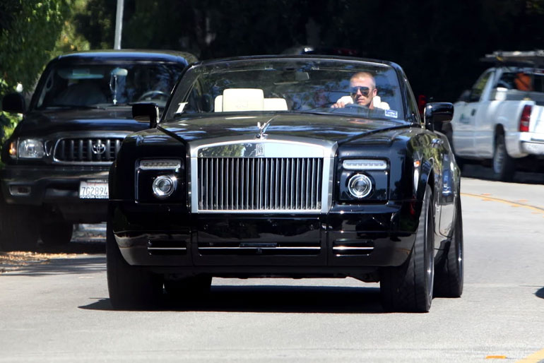 David Beckham Rolls-Royce Phantom Drop Head Coupe