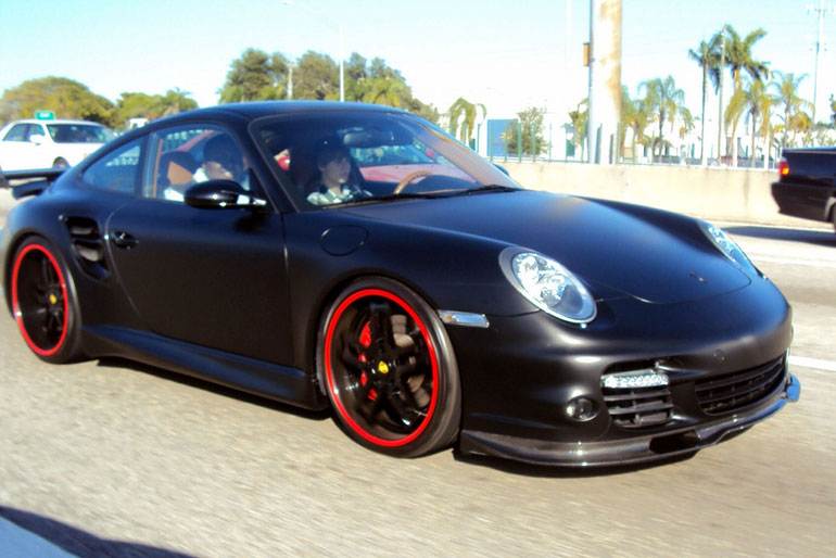 Justin Bieber Porsche 997 Turbo