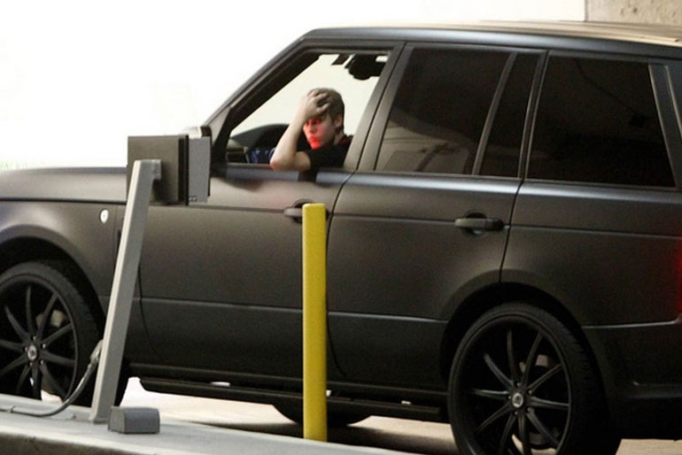 Justin Bieber Project Kahn Range Rover Evoque