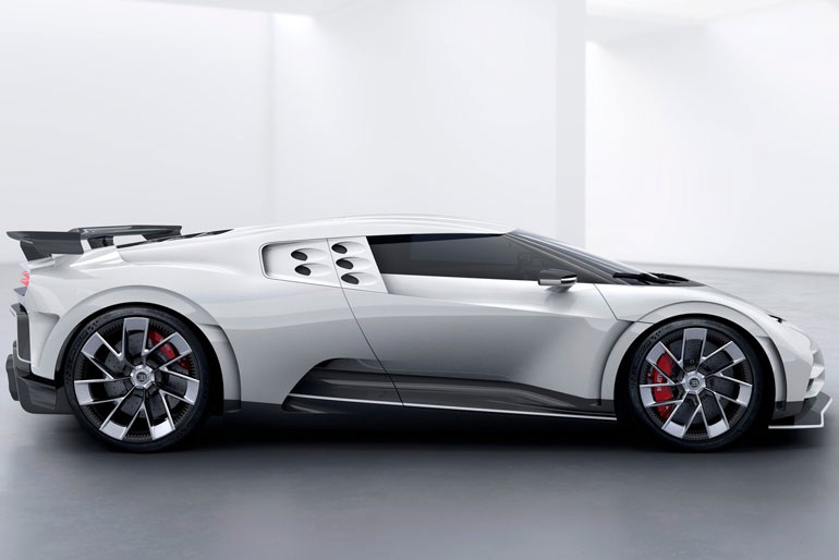 2020 Bugatti Centodieci Three Dimensional Design