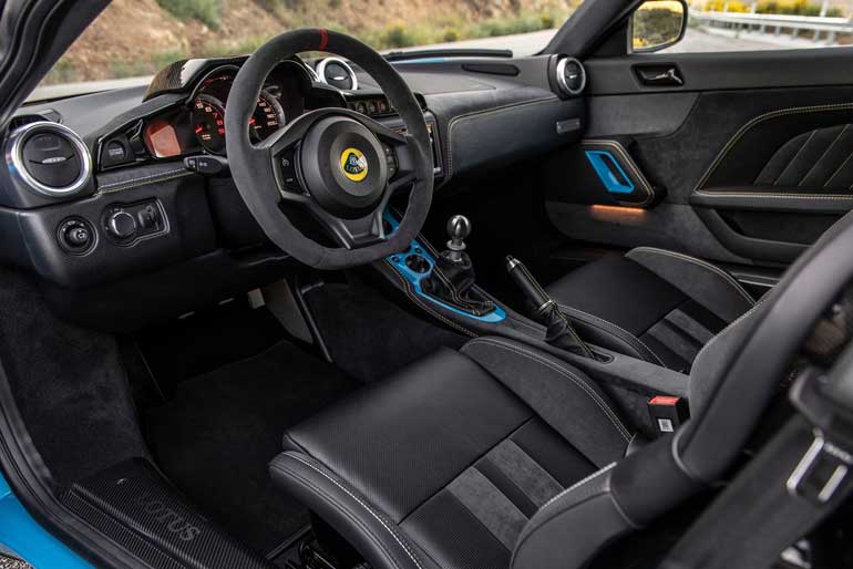 2020 Lotus Evora GT Technology