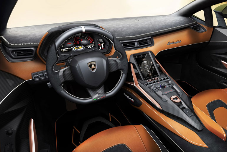 Lamborghini Sian Interior