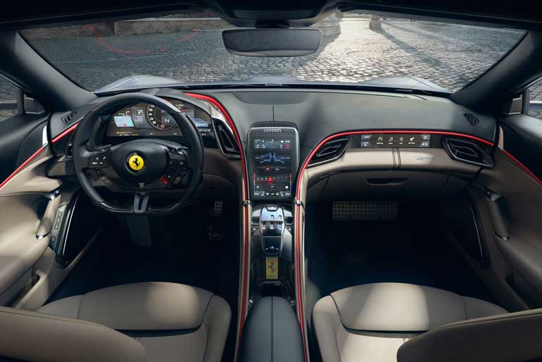 2020 Ferrari Roma Interior