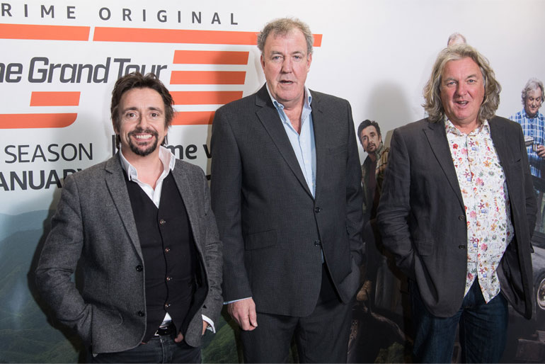 Jeremy Clarkson Top Gear partner Richard Hammond and James May