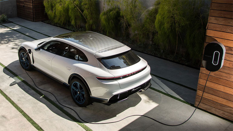 2021 Porsche Taycan Cross Turismo Battery and Range