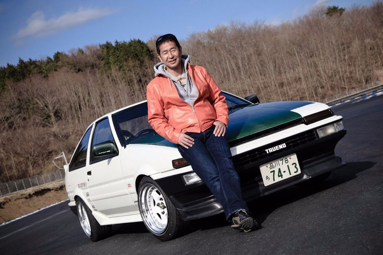 Keiichi Tsuchiya Toyota AE85