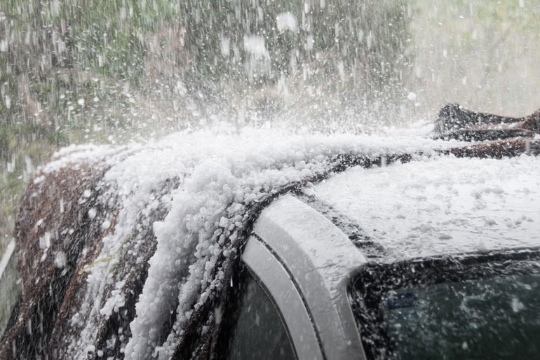 Protect Your Car in Hail Storms