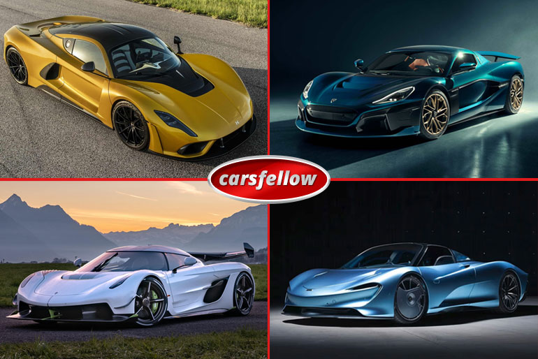 10 Fastest Cars in the World 2024 (Top Speed) According to MPH